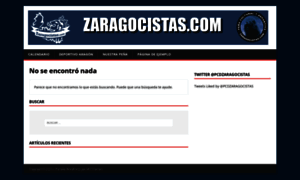 Zaragocistas.com thumbnail