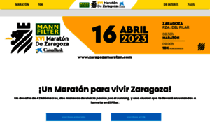 Zaragozamaraton.com thumbnail