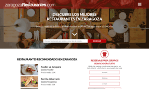 Zaragozarestaurantes.com thumbnail