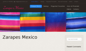 Zarapesmexico.com thumbnail