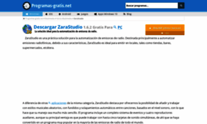Zarastudio.programas-gratis.net thumbnail