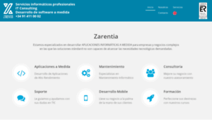 Zarentia.es thumbnail