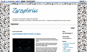 Zarzuelerias.blogspot.com thumbnail