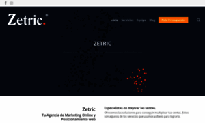 Zetricagency.com thumbnail