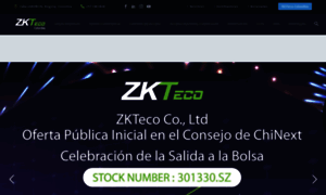 Zkteco.co thumbnail