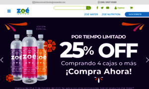 Zoewater.com.mx thumbnail