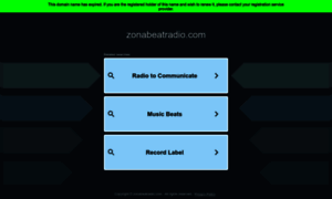 Zonabeatradio.com thumbnail