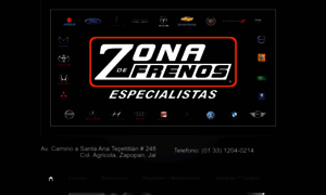Zonadefrenos.com thumbnail