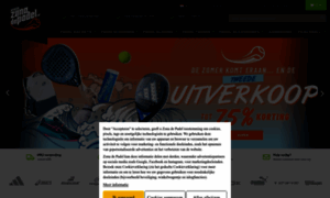 Zonadepadel.nl thumbnail