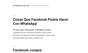 Zonadetecnologia.info thumbnail
