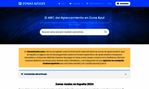 Zonasazules.com thumbnail