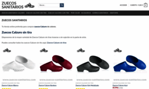 Zuecos-sanitarios.com thumbnail